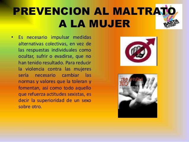 Maltrato a la mujer