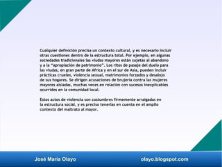 José María Olayo olayo.blogspot.com
Cualquier definición precisa un contexto cultural, y es necesario incluir
otras cuesti...
