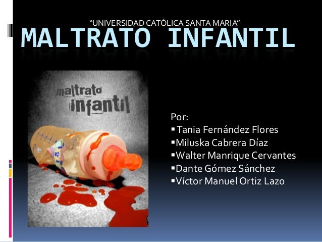 Maltrato infantil