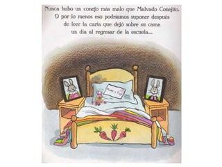 CUENTO MALVADO CONEJITO.