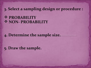 SAMPLING | PPT