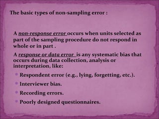 SAMPLING | PPT