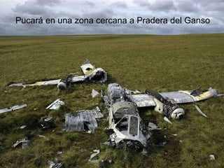Pucará en una zona cercana a Pradera del Ganso  