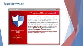 Ransomware
 