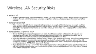 Malware | PPTX | Information and Network Security | Computing