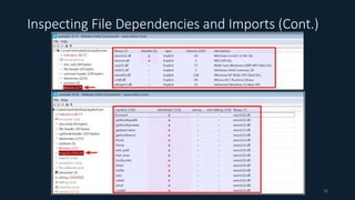 Inspecting File Dependencies and Imports (Cont.)
38
 