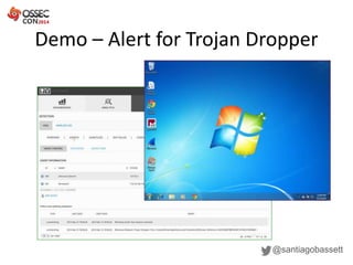 Demo – Alert for Trojan Dropper
@santiagobassett
 