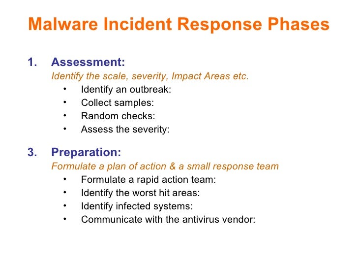 Malware Incident Response