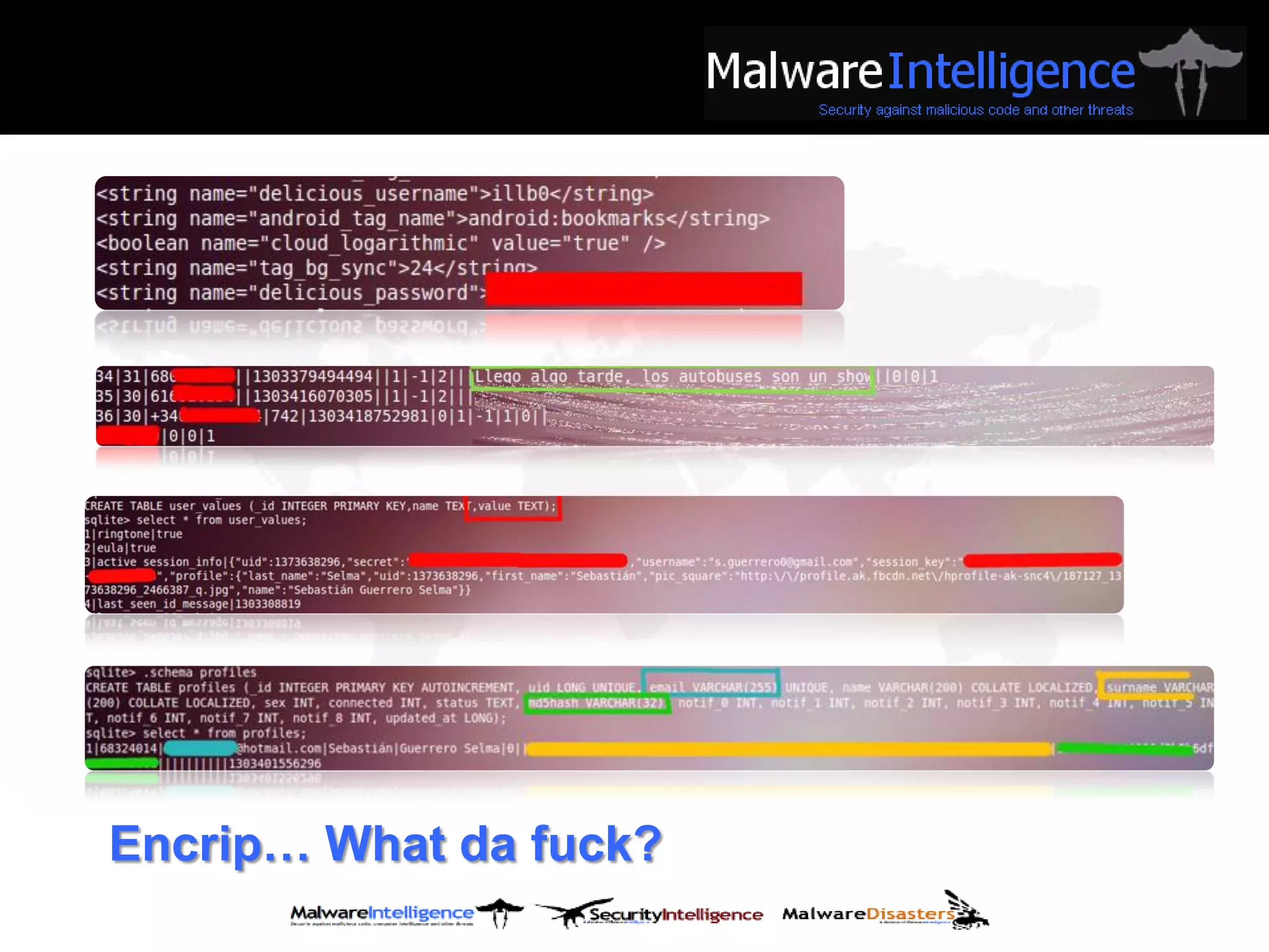 Encrip… What da fuck?
 