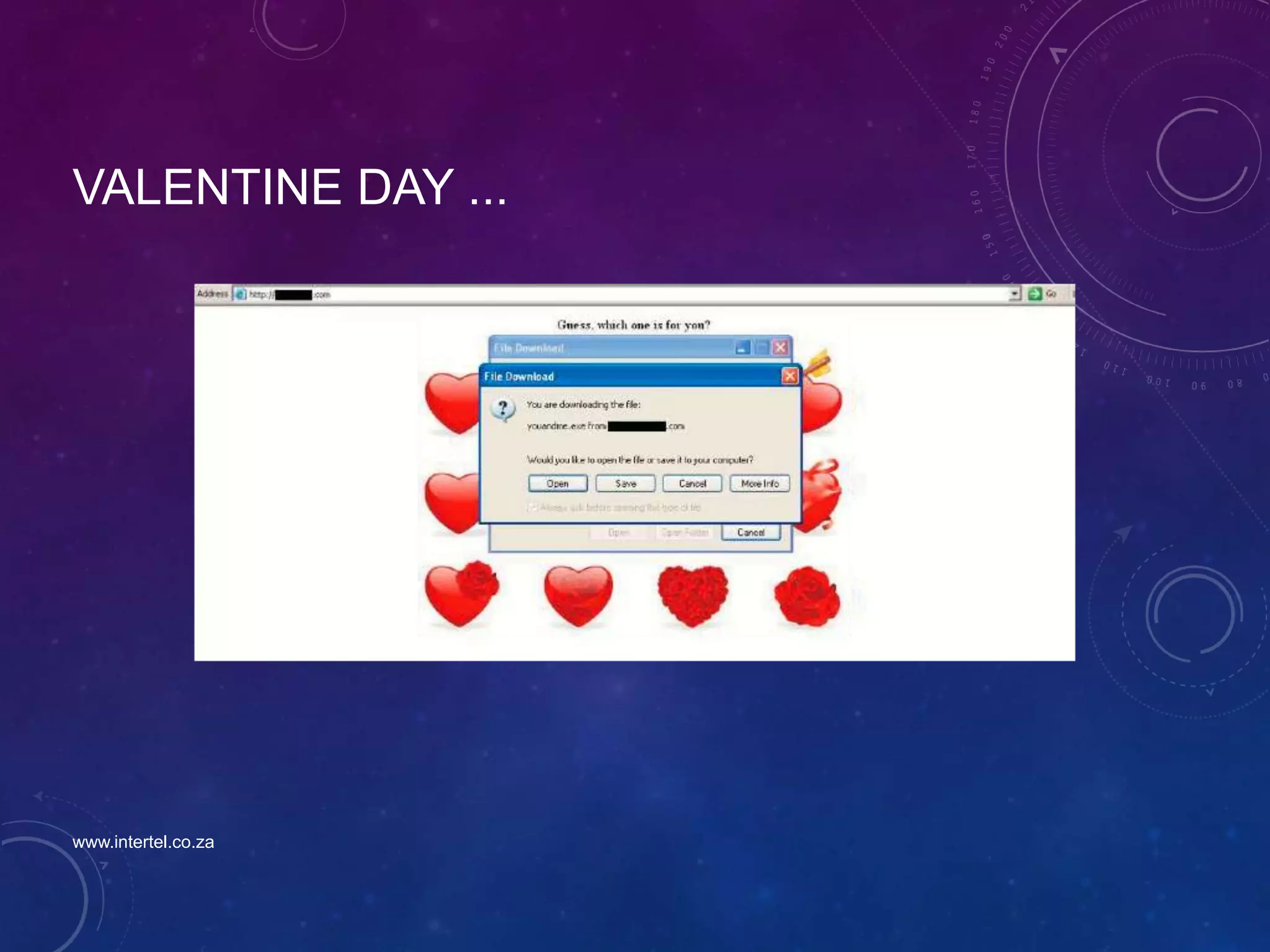 VALENTINE DAY ...
www.intertel.co.za
 