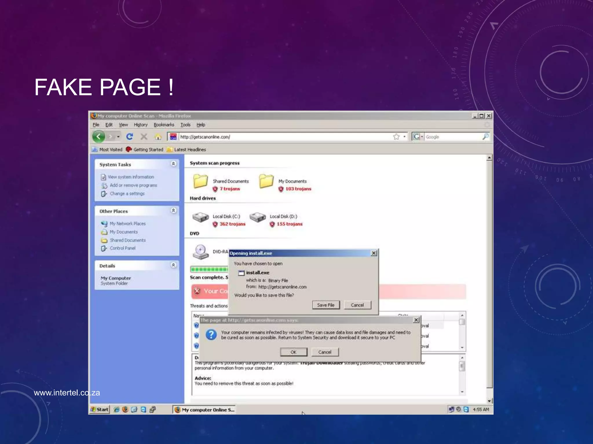 FAKE PAGE !
www.intertel.co.za
 