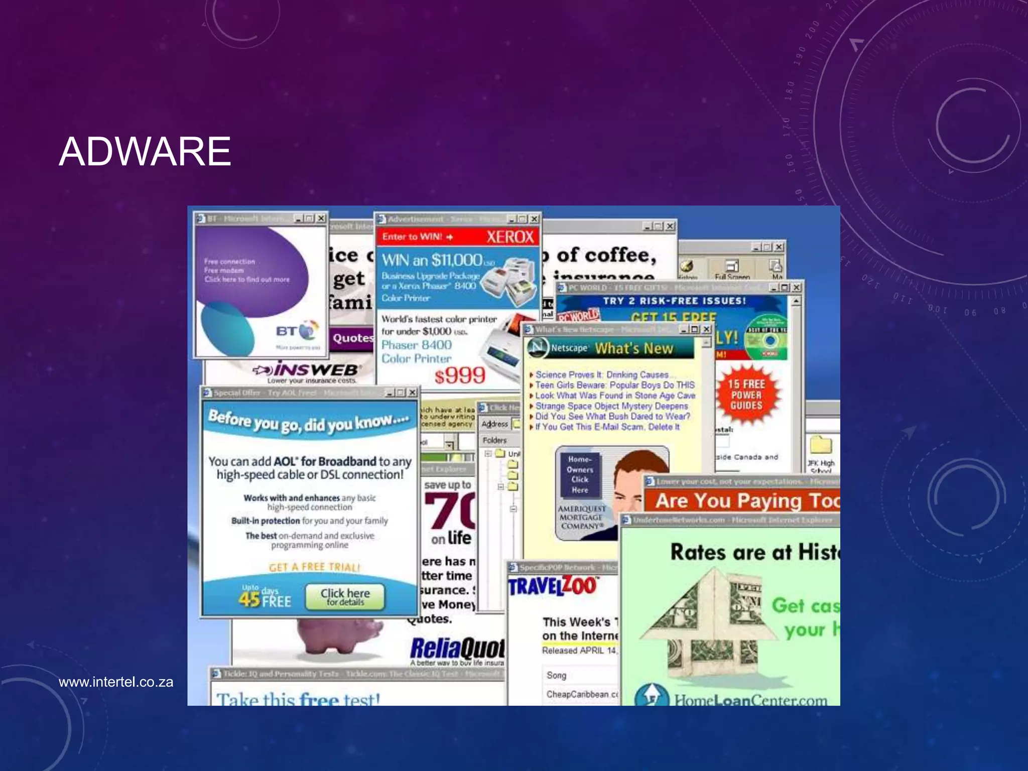 ADWARE
www.intertel.co.za
 