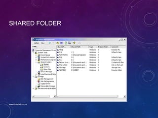 SHARED FOLDER
www.intertel.co.za
 