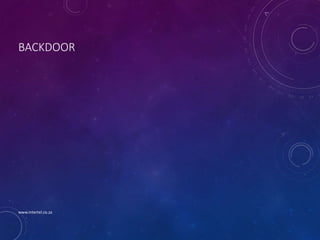 BACKDOOR
www.intertel.co.za
 