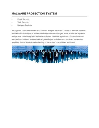 Malware protection system | DOCX