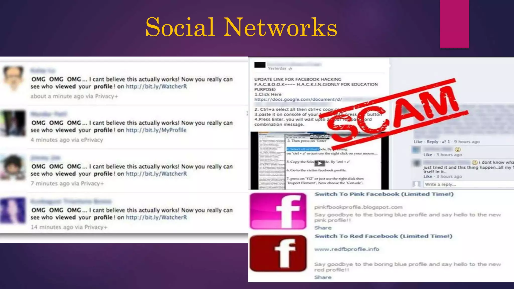 Social Networks
 