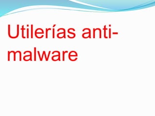  http://cuadrocomparativomalware.blogspot.mx/
 https://es.scribd.com/doc/70589891/Tabla-
Comparativa-Tipos-de-Malware
 ...