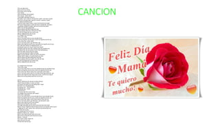 CANCION
This one right here…
Goes out to my mama,
(This Goes out to mama)
Your mama,
And everybody mama (haha)
Here we go… listen listen
I remember Saturday mornin’s
Me wakin’ up to mama in the kitchen cookin’ and spam cookin’
I was just a young dude, watchin’ mornin’ cartoons, waitin’
for mama to braid my hair
I used to hate to get it done, cause she’d braid it too tight
My mama always gave a style she knew I would like, and then
I would go outside and play, she’d sit on the front porch
While me and Rob played ball
Mama always did little things like that
Mama always will know I love her for that
For all the things that you used to do…
Mama I dedicate this one to you
It’s straight from the heart
This is your song
You’re my lucky charm so you already know,
That Ima sing this one for you, so let me sing this one for you
From every tour, every show
You’re my lucky charm, go wherever I go
Mama Ima sing this one to you, mama let me sing this one to you
She’s like the mother of Tappahannock, VA
Everybody knew miss Joyce, where we stayed
All heads said she was cool, nothing’ that she wouldn’t do
But about CB, she was know to act a fool (whoawhoa)
With the little money that she made
She took the bed and made it all okay
Nights wit the dickies, when we had to stay there
Always held it down, so I gotta thank you now
Mama always did little things like that (oh)
Mama always will know (aye) I love her for that
For all the things that you used to do…
Mama I dedicate this one to you
It’s straight from the heart
This is your song
You’re my lucky charm so (so you already know) you already know,
That Ima sing this one for you, so let me sing this one for you
From every tour (from every tour o yea yea), every show
You’re my lucky charm (you’re my lucky charm),go wherever I go
Mama Ima sing this (Ima sing it) one to you, (Just let me sing it)
Mama let me sing (whoa yea) this one to you
(oo’oo)
Mama I thank you for all you’ve done (oo’oo)
I thank God everyday I’m your son (oh)
(You gave) You gave me everything that I need
But lovin’ me unconditionally…
Everybody say… “M-O-M-M-A”
Everybody say… mama
“M-O-M-M-A”
You know that this is your song
It’s straight from the heart (oh mama)
This is your song (aye)
You’re my lucky charm so you already know, (you already know)
That Ima sing this one for you, so let me sing this one for you
From every tour (aye), every show (mama I love you so)
You’re my lucky charm, go wherever I go (wherever I go)
Mama Ima sing this one to you (yeah),
Mama let me sing this one to you
This right here goes out to every mama all over the world
Mama I know I might be bad at times (mama Ima sing this one to you)
I might get on your nerves, but I still love you (mama let me
sign this one to you)
You always gon be my mama
Maaama, mama, my… mama
Mama Ima sing this (ooh hoo) one to you
Mama let me sing this (ooh hoo) one to you
Mama… I love ya
Don’t hear nothin’ above ya
(save this one for you)
I’ll save this one for you
 