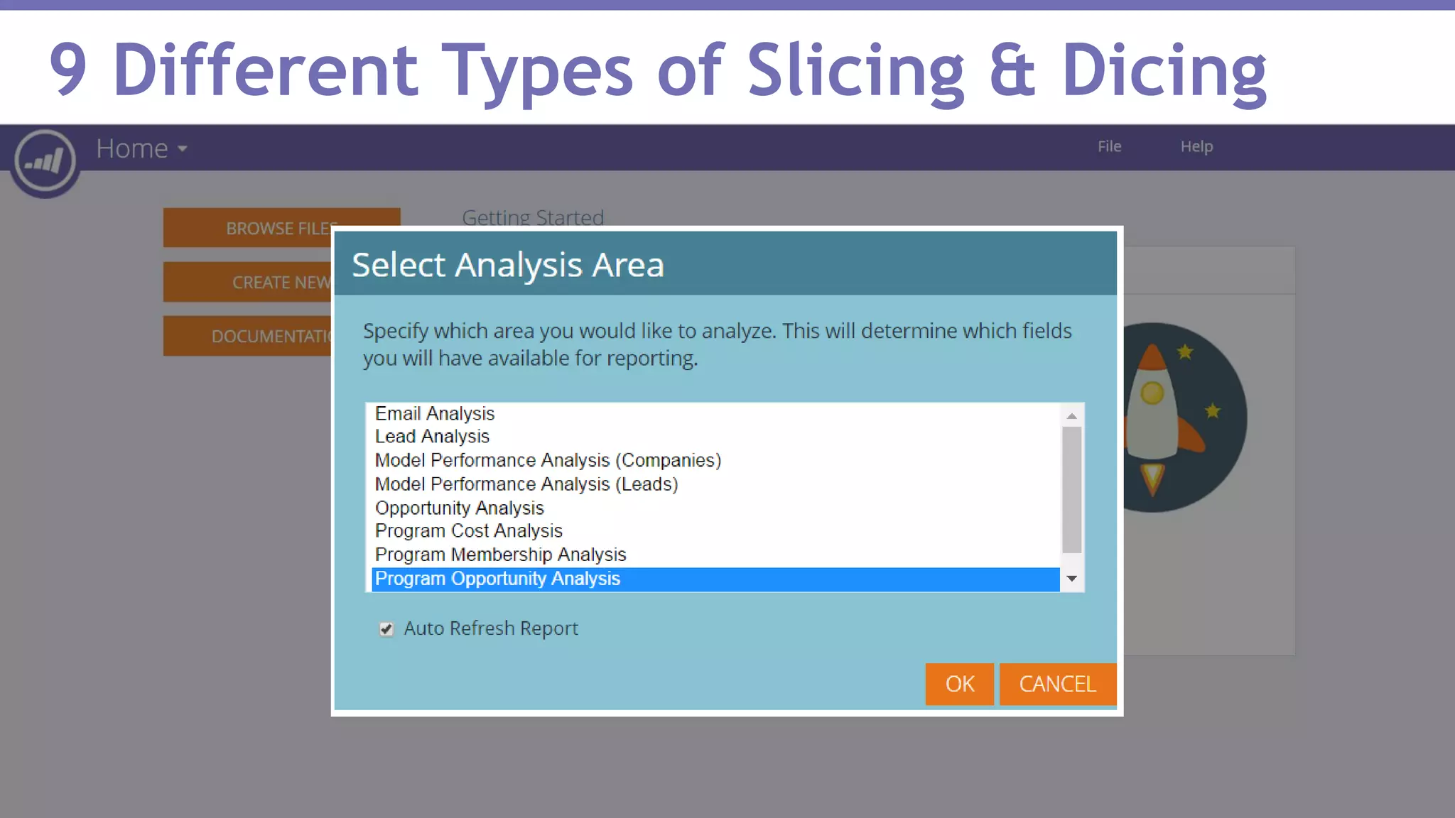 Page 7Marketo Proprietary and Confidential | © Marketo, Inc. 1/31/2017
9 Different Types of Slicing & Dicing
 