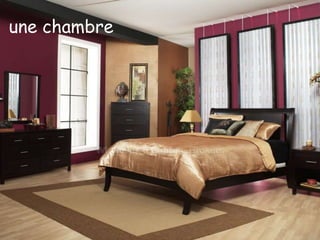 une chambre
 