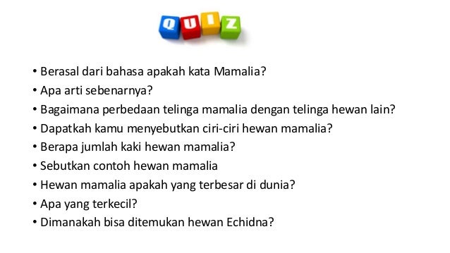 Mamalia Bahasa version 