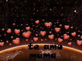 Feliz dia de las madres

• Nombre . Jenny redroban
• Curso: 9° a
• Fecha : 7/5/2012




         te amo
         mama
 