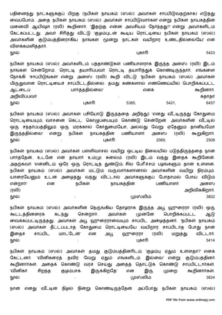 பதிைன                நா க                        பற               (நப க          நாயக                (ஸ      ) அவ க                 சா ப            வத காக) எ
ைவ ேபா . அைத நப க                                    நாயக              (ஸ       ) அவ க                சா ப        வா க           'எ             நப க       நாயக தி
மைனவ          ஆய ஷா (ரலி)                             றினா . 'இத                         எ       ன அவசிய                   ேந       த    ?' எ              அவ கள ட
ேக க ப ட                  . அவ         சி                 வ                '    ழ      ட                  ய ெரா                ைய நப க                நாயக           (ஸ     )
அவ கள                             ப தினராகிய                      நா       க                         நா க          வய றார               உ       டதி       ைலேய' என
வ ள கமள                  தா .
                                                          :                                                       கா                                                     5423

நப க        நாயக              (ஸ       ) அவ கள ட                          ப தா               க       பண யாளராக இ                        த அன               (ரலி) இட
நா    க       ெச          ேறா .         ெரா                   தயா              பவ      ெரா                தயா                    ெகா                  தா .      எ     கைள
ேநா கி 'சா ப                      க    ' எ                அன                   (ரலி)         றி வ                 'நப க             நாயக             (ஸ     ) அவ க
மி        வான ெரா                     ைய         சா ப             டதி          ைல. தம                க     களா             எ     ெண         ய         ெபாறி க ப ட
ஆ ைட                                                 பா           ததி      ைல'                                     என                                               றினா .
அறிவ        பவ                                                                                   :                                                                  கதாதா
                                  :                                   கா                                 5385,                          5421,                            6457

நப க        நாயக              (ஸ       ) அவ க                     பசிேயா             இ           தைத அறி                   ) 'என         வ                      ேகா      ைம
ெரா         ைய            , வாசைன ெக ட ெகா                                          ைப               ெகா              ெச        ேற      . அவ கள                  வ
ஒ         ச த        ப தி               ஒ             மர கா                    ேகா     ைமேயா, அ                   ல            ேவ        ஏேத               தான யேமா
இ       ததி         ைல'         எ                நப க                     நாயக தி                    பண யாள                    அன               (ரலி)                கிறா .
                                           :                                         கா                                         2069,                                    2508

நப க        நாயக            (ஸ         ) அவ க                     ப    ள வாச             வய              ஒ        ய நிைலய                   ப        தி     தைத நா
பா      ேத      .    உடேன              எ             தாயா              உ               ைல                (ரலி)    இட             வ              இைத              றிேன       .
அத கவ               'எ     னட          ஒேர ஒ                      ெரா                                , சில ேப              ச     பழ         க         தா         உ     ளன.
நப க         நாயக               (ஸ         )    அவ க                   ம               வ         வா களானா                   அவ கள                    வய          நிர        .
யாைரேய                     உட              அைழ                        வ          வ       டா           அவ க                        ேபாதாம                  ேபா        வ
எ    றா '                     என                          நப க                           நாயக தி                                பண யாள                              அன
(ரலி)                                                                                                                                                     அறிவ       கிறா .
                                                      :                                                            லி                                                    3802

நப க        நாயக              (ஸ       ) அவ கள                            ெந         கிய ேதாழராக இ                          த அ             ஹுைரரா (ரலி) ஒ
      ட தினைர                         கட                  ெச           றா .            அவ க                            ேன               ெபாறி க ப ட                    ஆ
ைவ க ப                        த       . அவ க                  அ           ஹுைரராைவ                           சா ப ட அைழ தன . 'நப க                               நாயக
(ஸ      )    அவ க                 த ட படாத                    ேகா          ைம        ெரா             ையேய         வய றார              சா ப டாத             ேபா         நா
இைத                 சா ப ட             மா ேட                  '        என            அ               ஹுைரரா                    (ரலி)            ம               வ      டா .
                                                          :                                                       கா                                                     5414

நப க         நாயக               (ஸ         )    அவ க                   தம                     ப தின ட                  '    ழ           ஏ            உ     ளதா?' என
ேக டன .              'வ ன கைர                    தவ ர             ேவ             ஏ               எ    கள ட             இ        ைல'         எ                    ப தின
     றினா க          .    அைத              ெகா                    வர           ெச             அைத                ெதா                ெகா               சா ப       டா க       .
'வ ன க                   சிற த                  ழ பாக                     இ         கிறேத'               என           இ                     ைற               றினா க         .
                                                      :                                                            லி                                                    3824

நா          என            வ                    நிழ        நி                   ெகா                   ேத      .   அ ேபா               நப க            நாயக            (ஸ     )

                                                                                                                                        PDF file from www.onlinepj.com
 