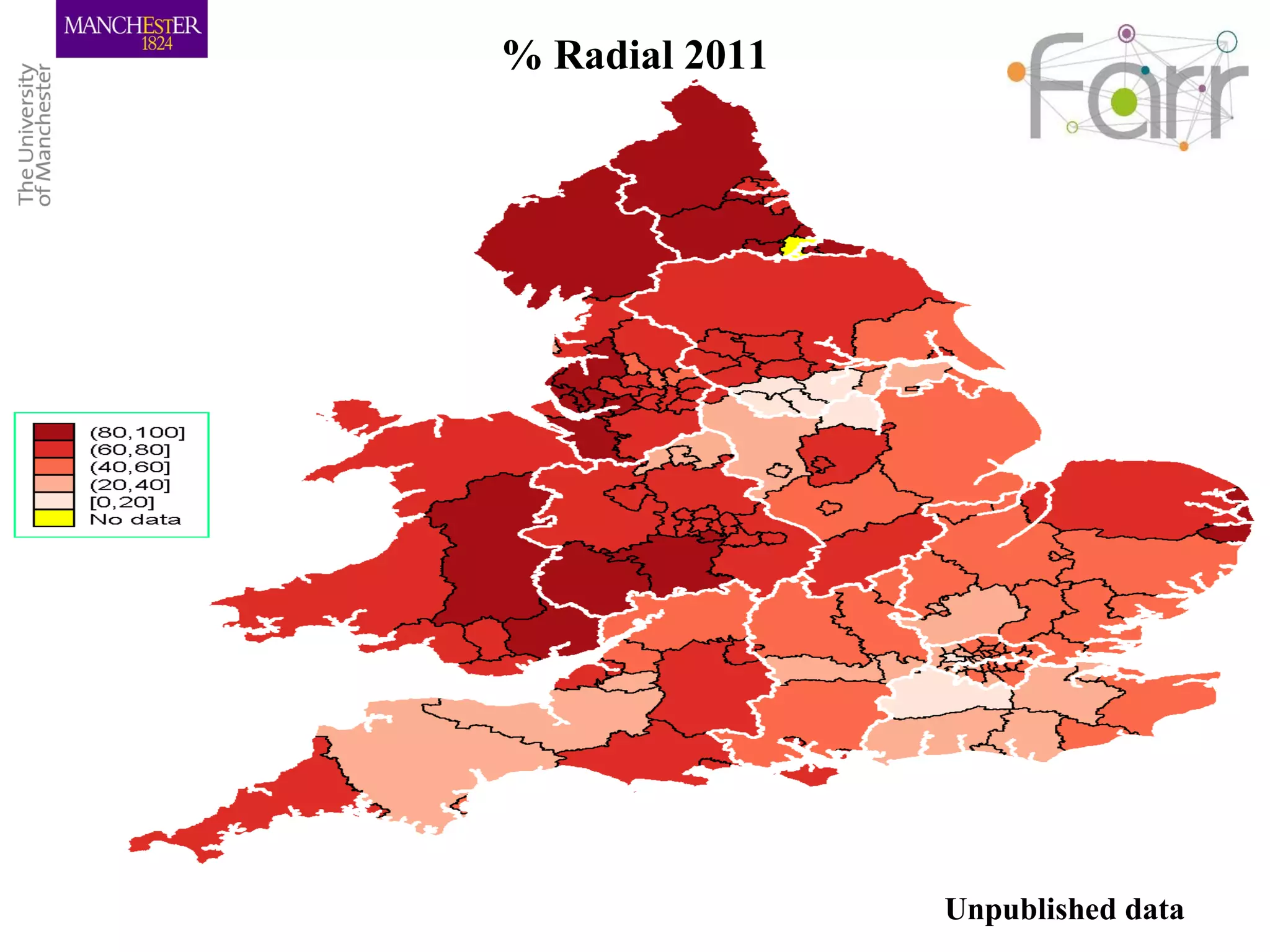 % Radial 2011
Unpublished data