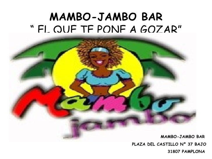mambo jambo te mambo jambo te