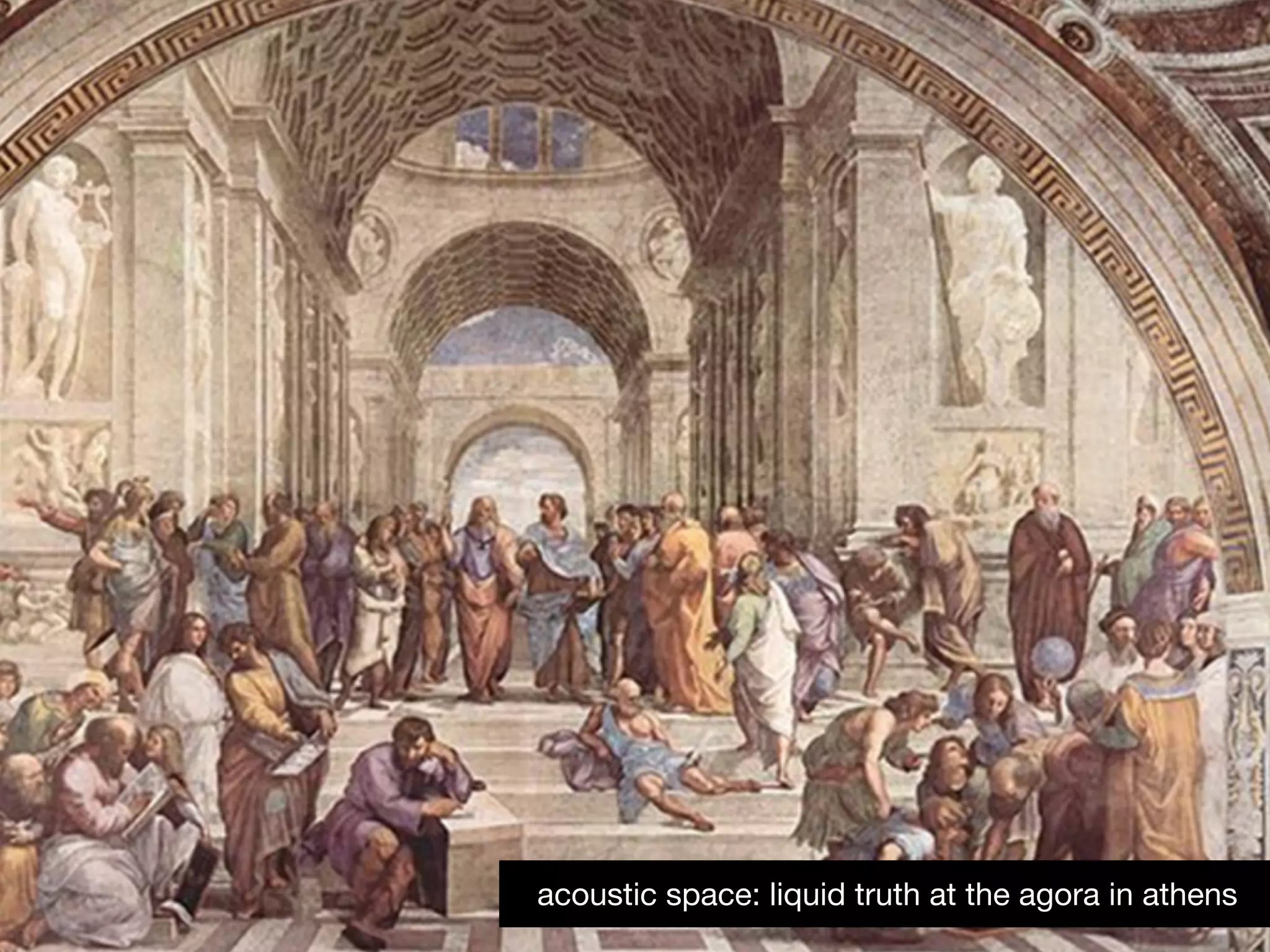 25acoustic space: liquid truth at the agora in athens
 