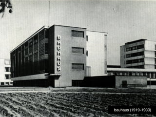 bauhaus (1919-1933)
 