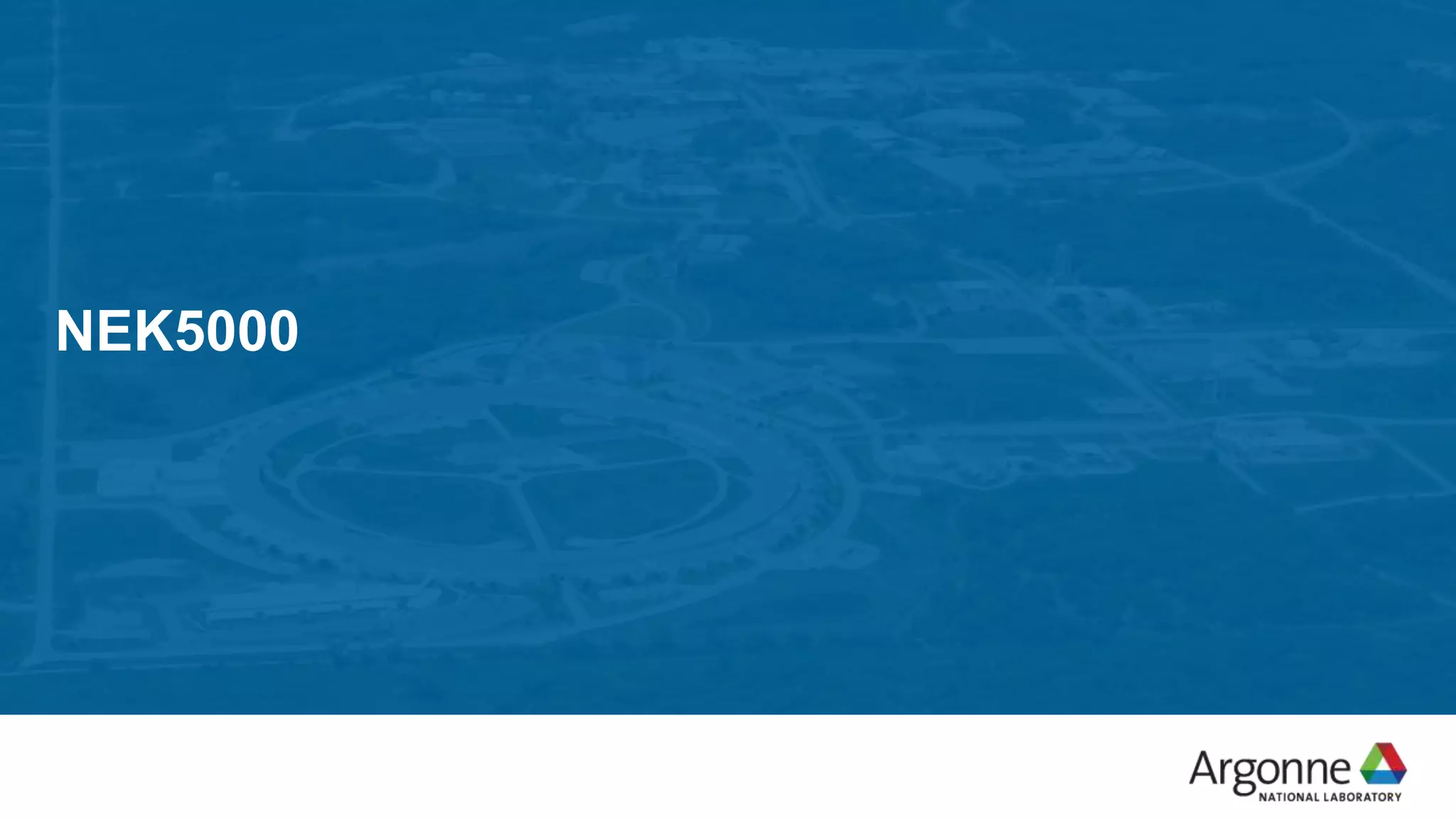 NEK5000
 