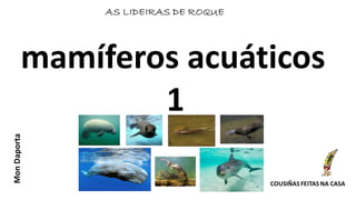 mamíferos acuáticos
1
 