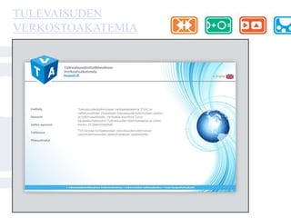 terveydenhoidonpriorisointi (Luukkainen), lääketurvallisuus (Teinilä), ammatillinenopettajuus (Paaso), viranomaisyhteistyö (Valtonen), meriturvallisuus (Munkki), huumeet (Lintonen), arvoverkot (Palo), valojaääni (Lepoluoto), taitoelää (Soini-Salomaa), mobiiliregulaatio (Laine), metsäyhteistyö (Pirhonen & Miina), metsätulevaisuus (Koskela), taideleikki (Musakka), kollektiivioppijat (Linturi), maailmanmahtavin (Linturi)Pohdittavaa (muuttuvaasiantuntijuus, …)