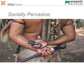 Socially Pervasive: 06/05/09 Mark A.M. Kramer, M.A.