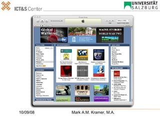 06/05/09 Mark A.M. Kramer, M.A.