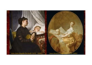 Léon-Jean-Bazille Perrault (1832 – 1908)   Jean-Honoré Fragonard (1732–1806)
 