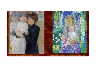 John Henry Twachtman (1853 – 1902)   Olga Suvorova, born in St Petersburg in 1966
 