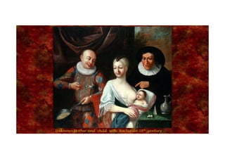 Unknown Mother and child with Harlequin 18th century
 