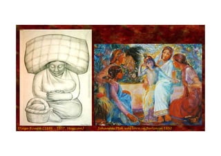 Diego Rivera (1886 – 1957, Mexican)   Johannes Ptok was born in Berlin in 1950
 