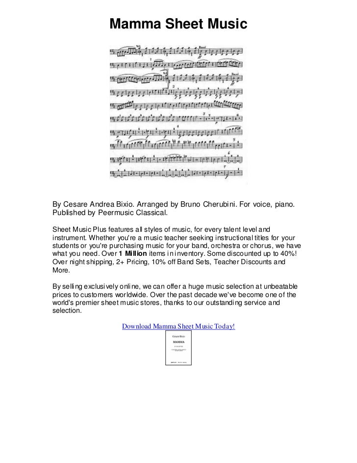 cesare andrea bixio mamma