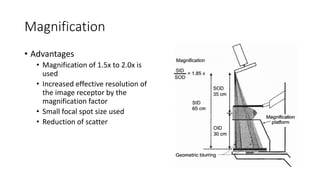 Magnification Radiograph Mammography | PPTX
