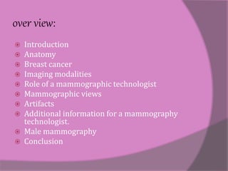 Mammography | PPTX