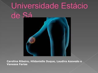 Carolina Ribeiro, Hildanielle Duque, Laudira Azevedo e
Vanessa Farias
 