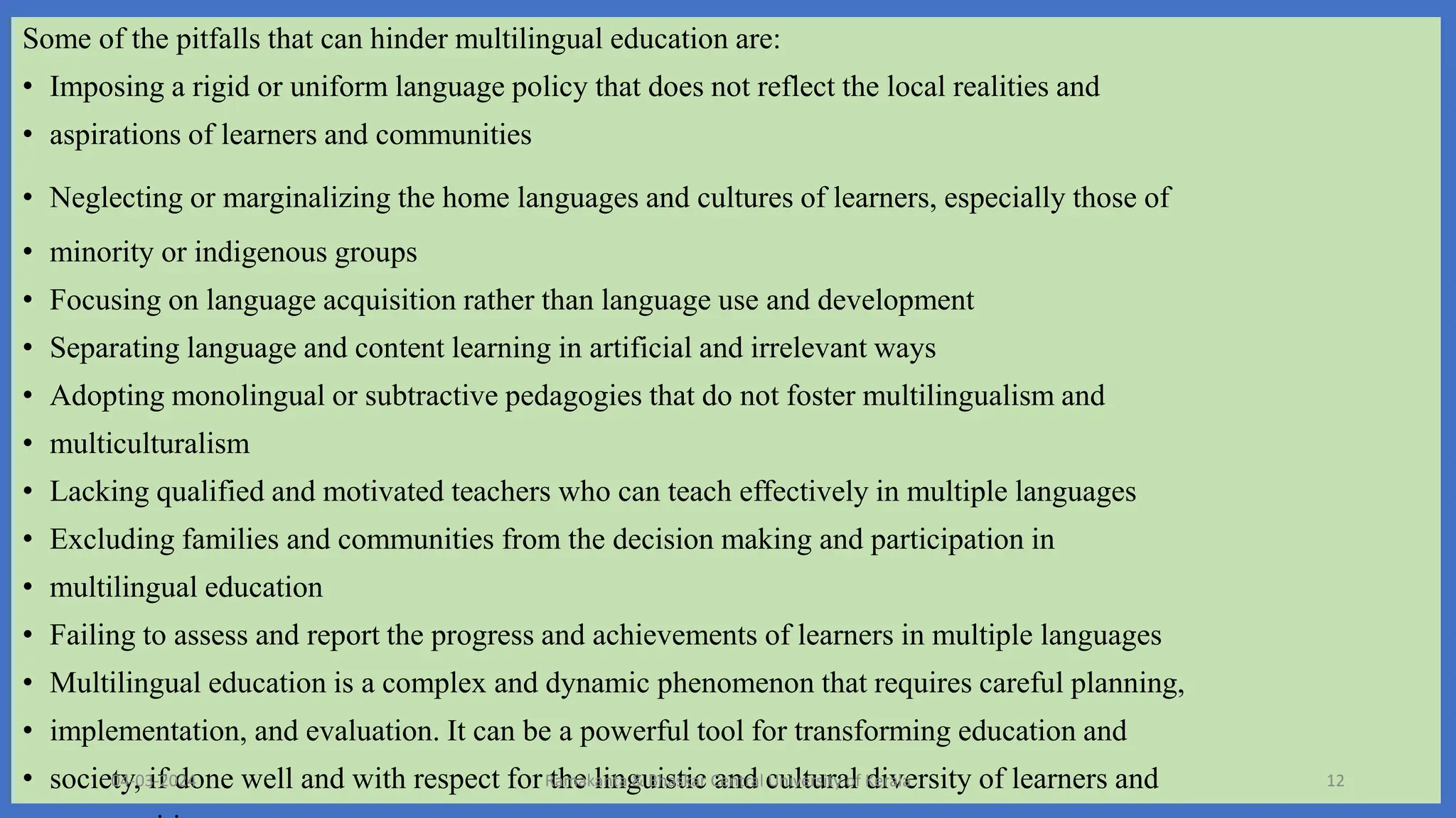 multilingual education in India:Language Barriers and Tribal Education ...