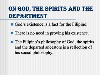 Filipino Social Philosophy