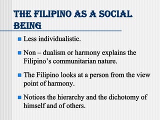 Filipino Social Philosophy