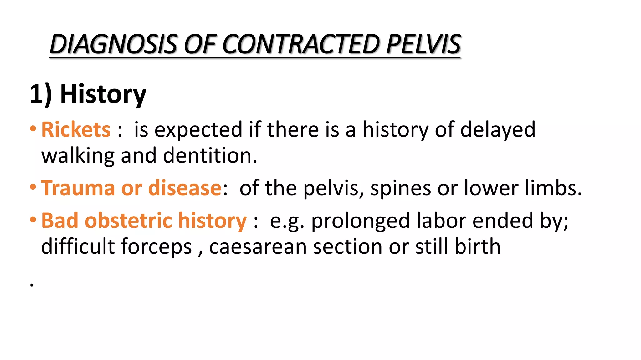 Contracted pelvis | PPTX