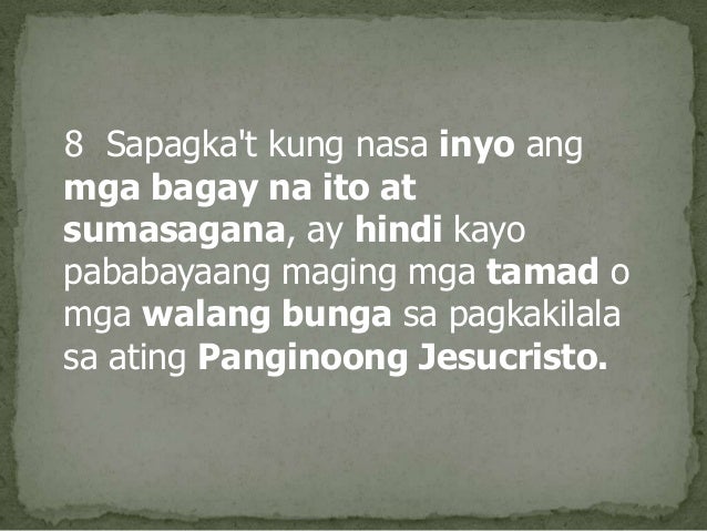 Mamuhay na maka Diyos