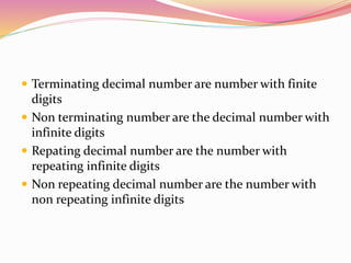 presentation on permutation and combination and number system | PPTX ...